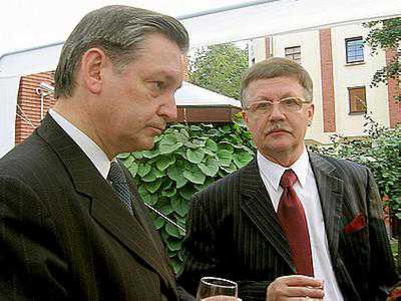 Валерий Тузов и Николай Вихляев.