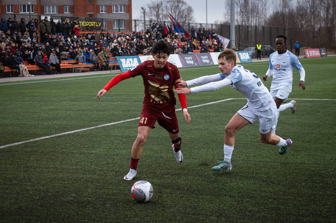 Новый сезон Высшей лиги: BFC Daugavpils стартовал матчем против FS Jelgava