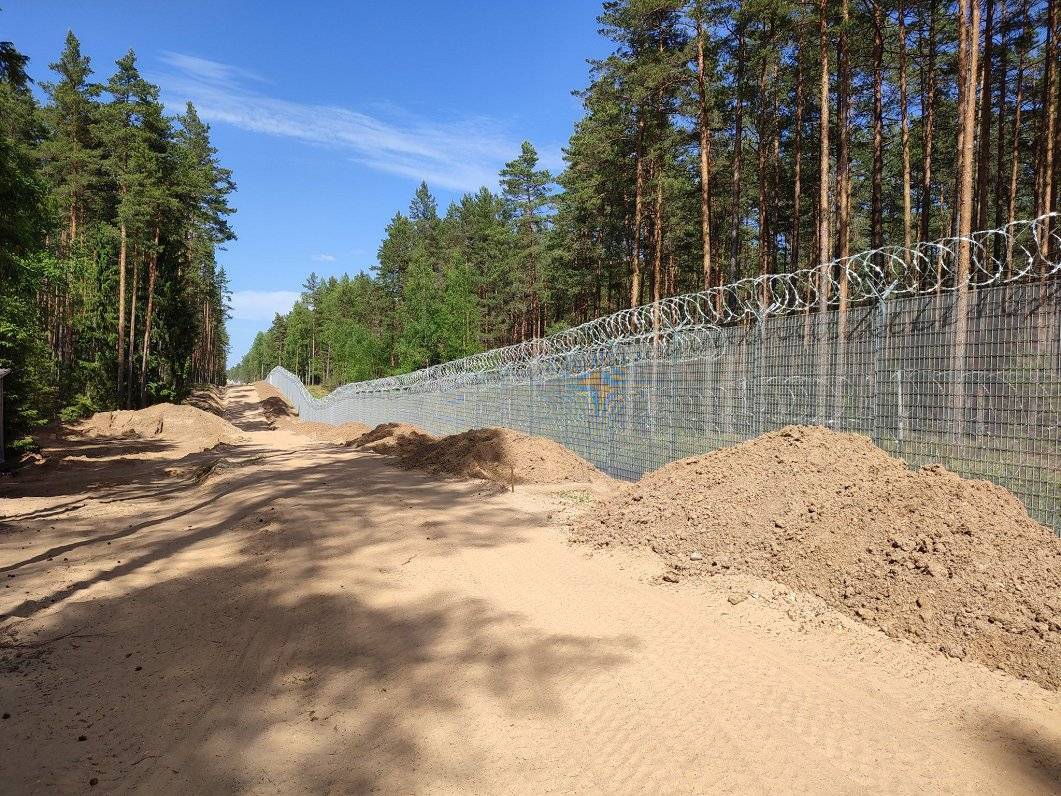 Строительство на латвийско-российской границе: работы начнутся в начале апреля