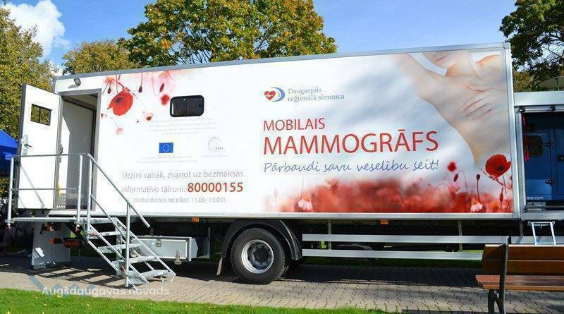 Маршрут мобильного маммографа ДРБ в апреле