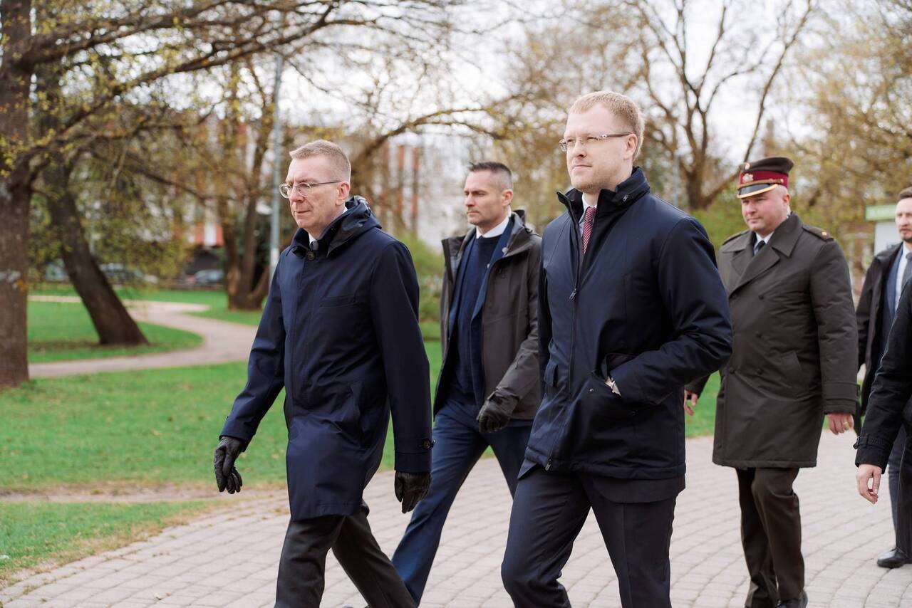 В Даугавпилсе гостит президент Латвии (фото)