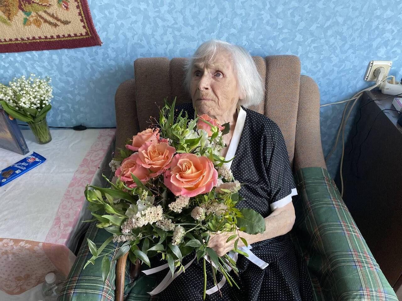 Даугавпилчанка Анна Скрибиня сегодня отмечает 100 лет