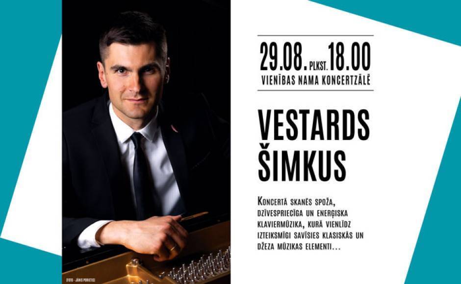 В Даугавпилсе состоится концерт пианиста Вестарда Шимкуса
