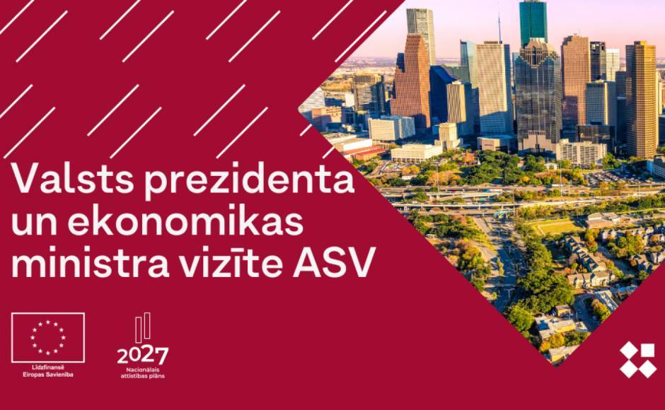 Бизнесменов приглашают участвовать в поездке в США с президентом Латвии