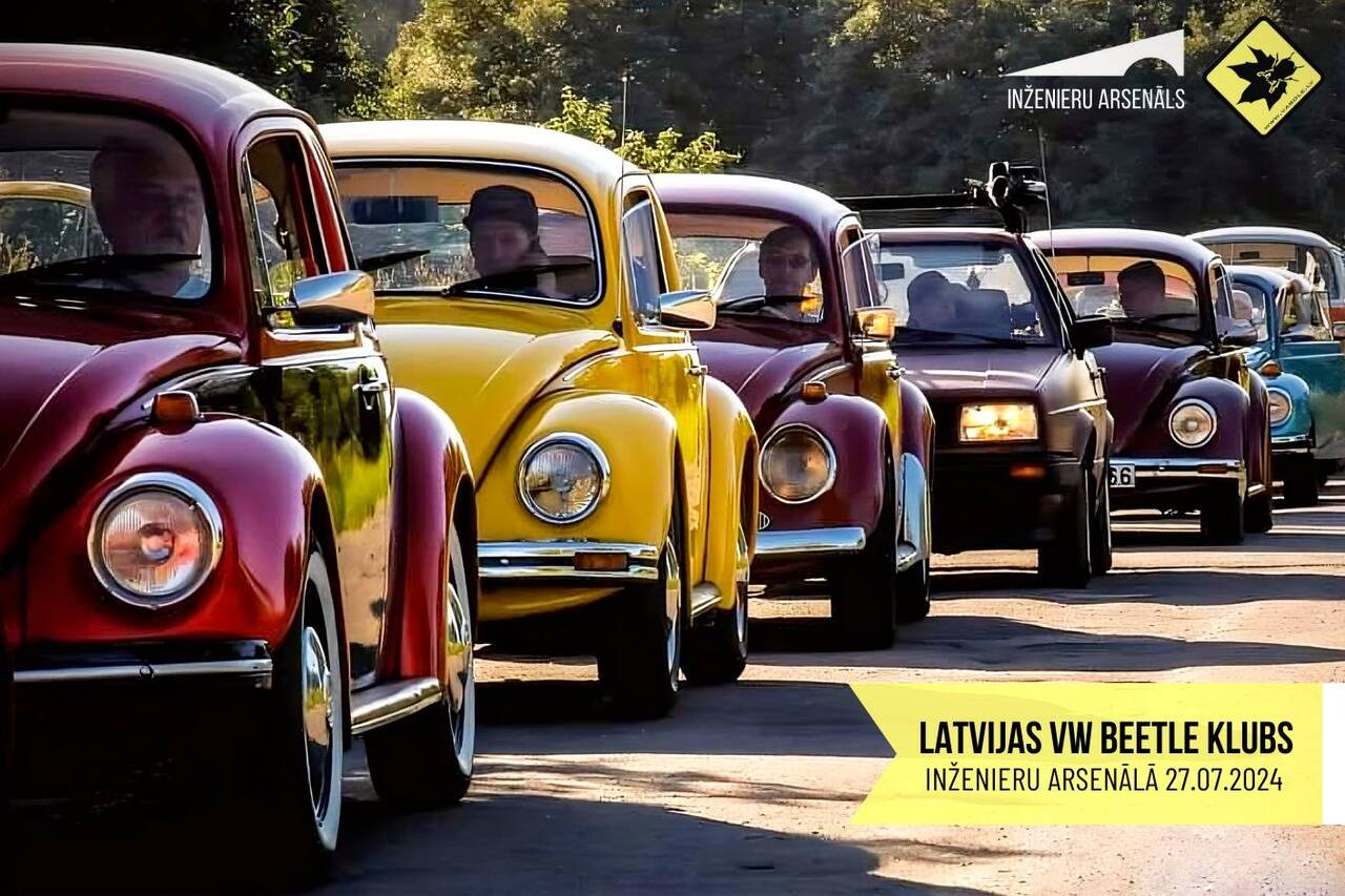 «Жуки» летят в Латгалию! Латвийский клуб VW Beetle зовет в Инженерный арсенал!