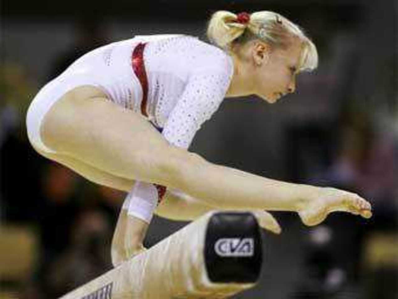 Российская гимнастка Светлана Клюкина. Фото viewimages.com