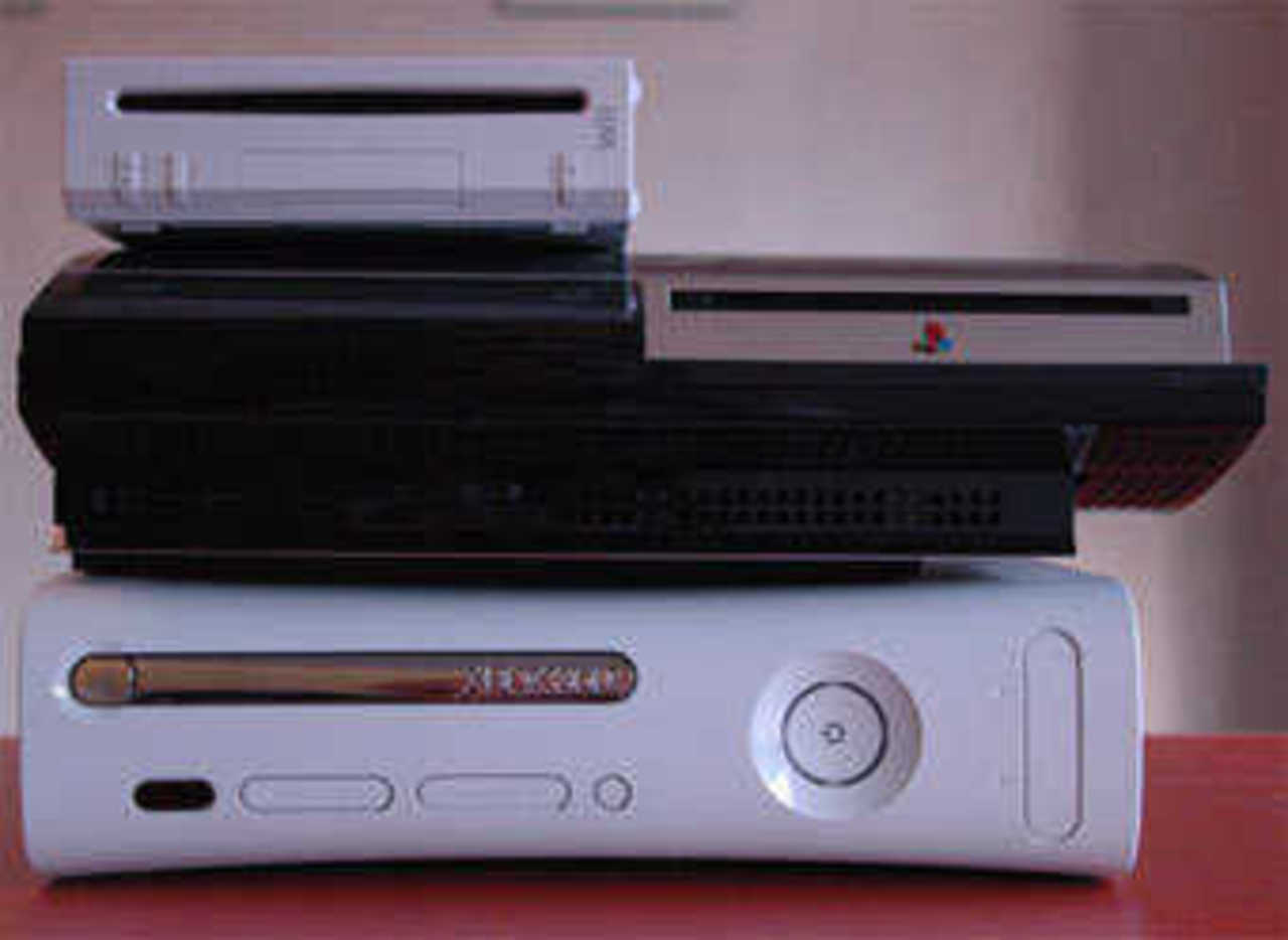 Wii, PS3 и Xbox 360, фото с сайта wii-volution.com