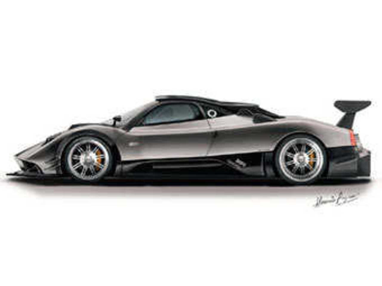 Pagani Zonda R. Фото Pagani