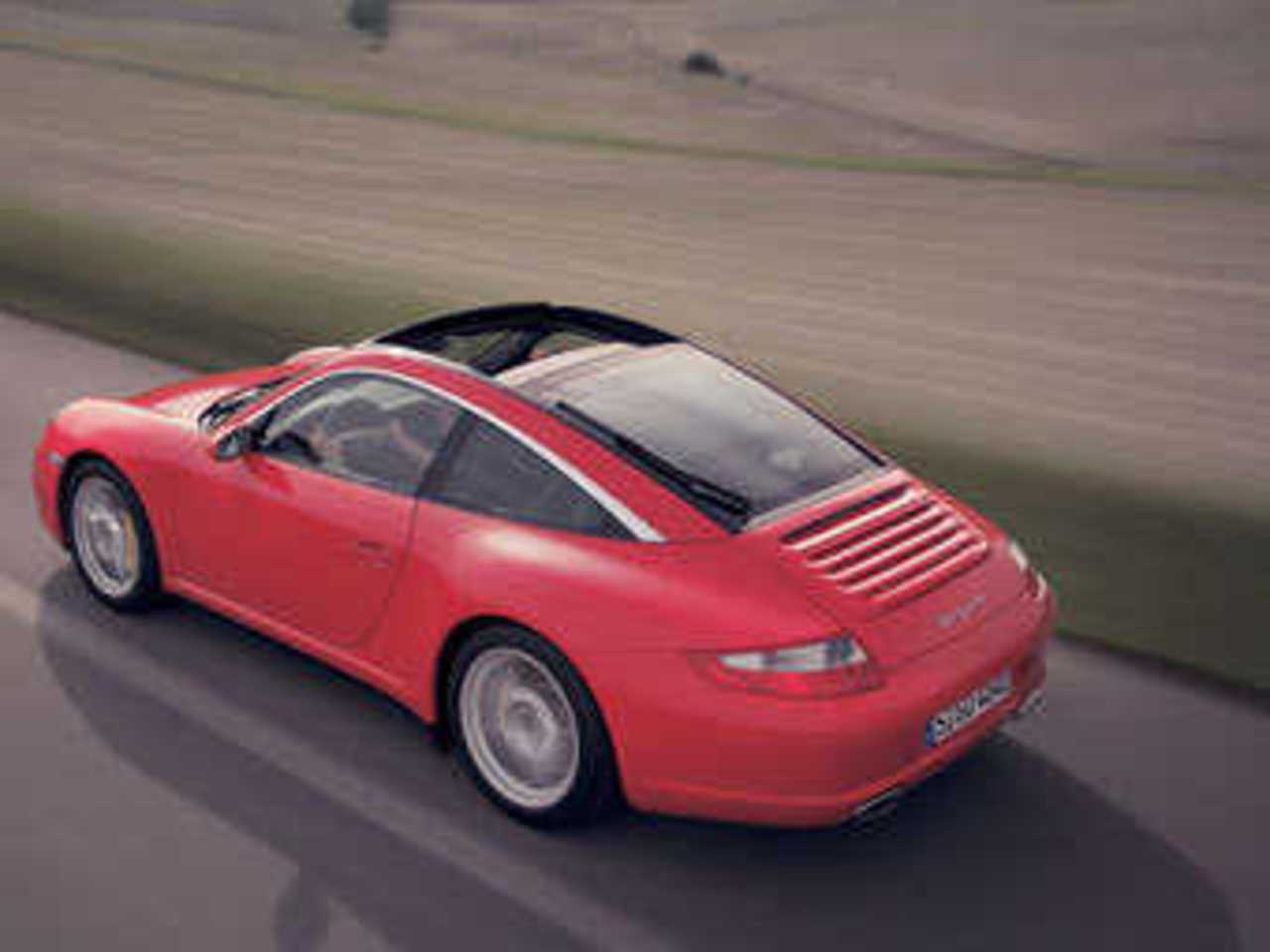 Porsche 911 Targa 4. Фото Porsche