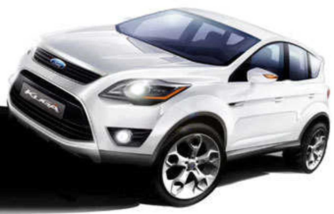 Ford Kuga. Иллюстрация Ford