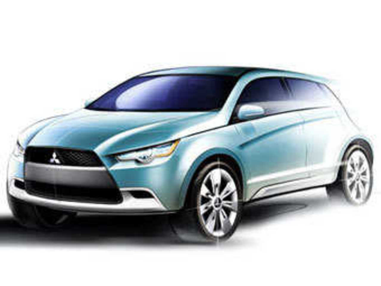 Mitsubishi Concept-cX. Иллюстрация Mitsubishi
