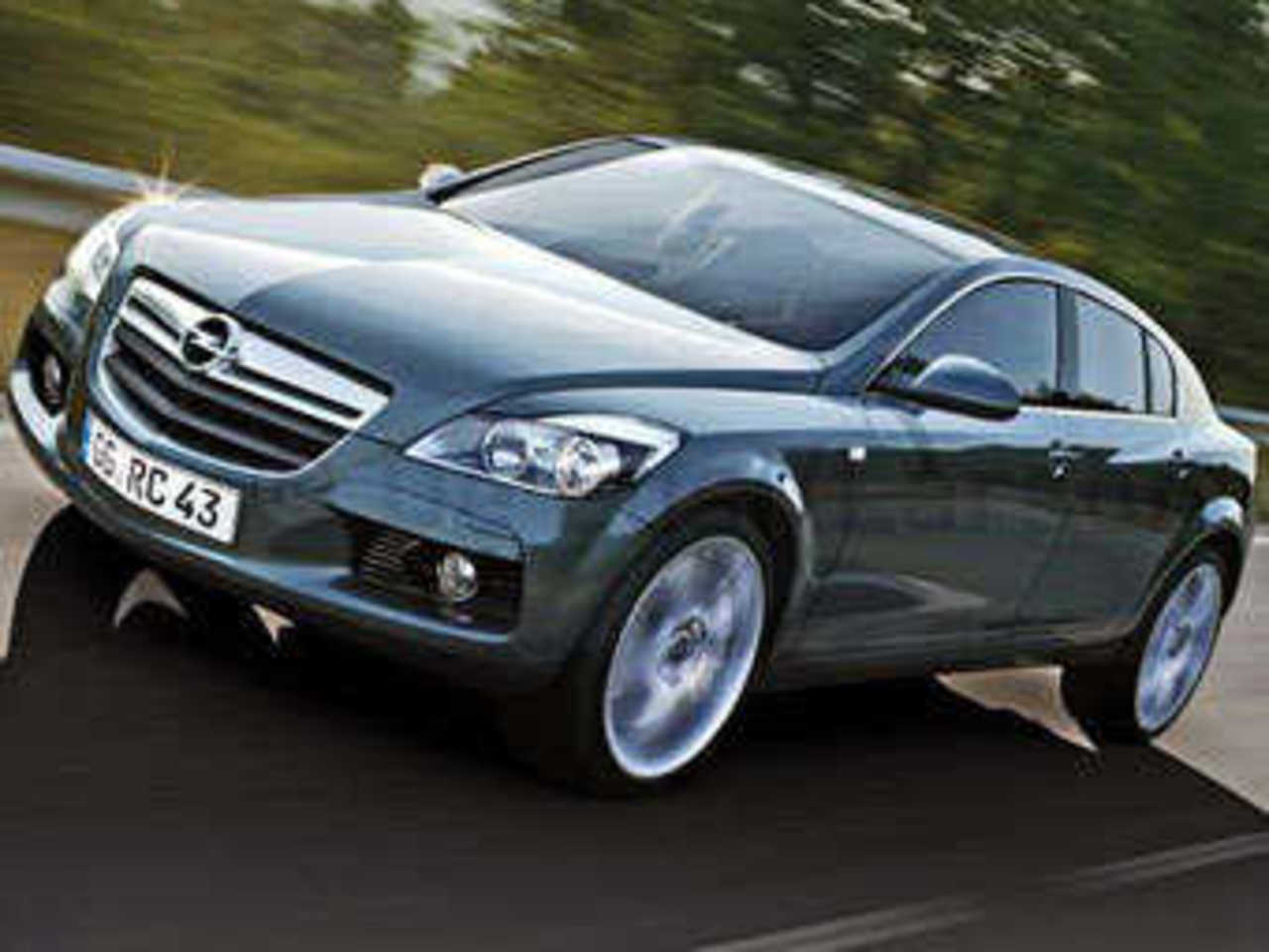 Opel Omega. Иллюстрация DeLusi/Larson