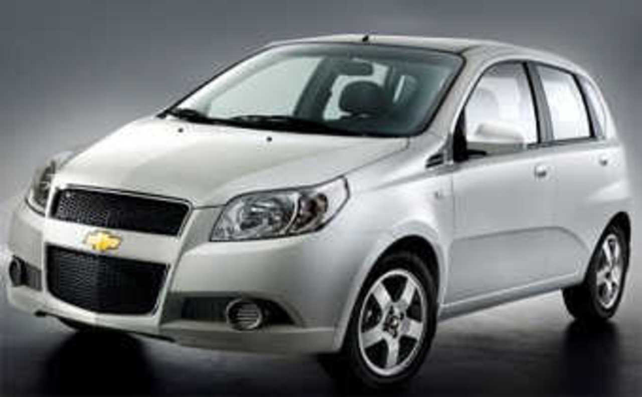 Chevrolet Aveo. Фото Chevrolet