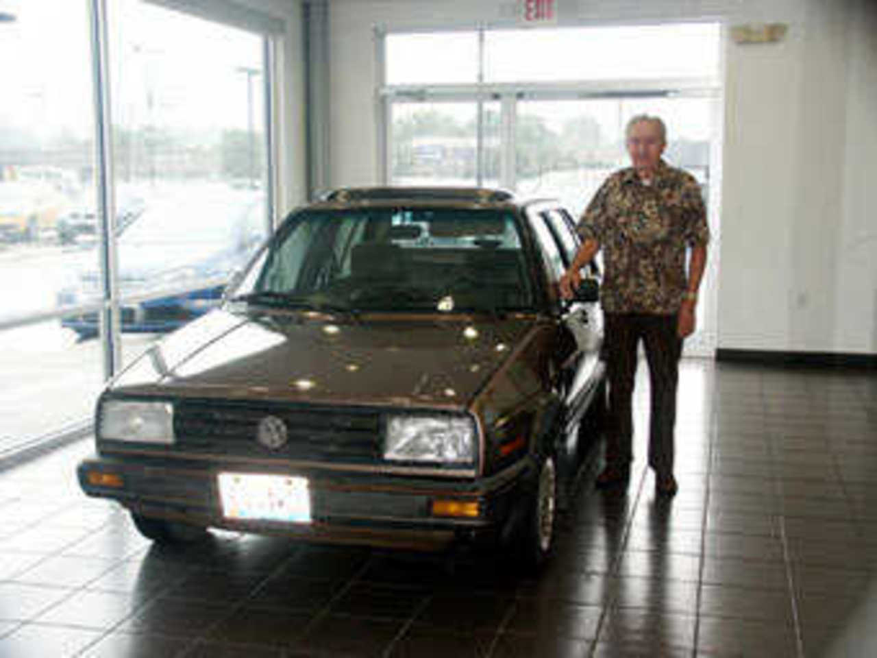 VW Jetta и Сил Шмид. Фото VW