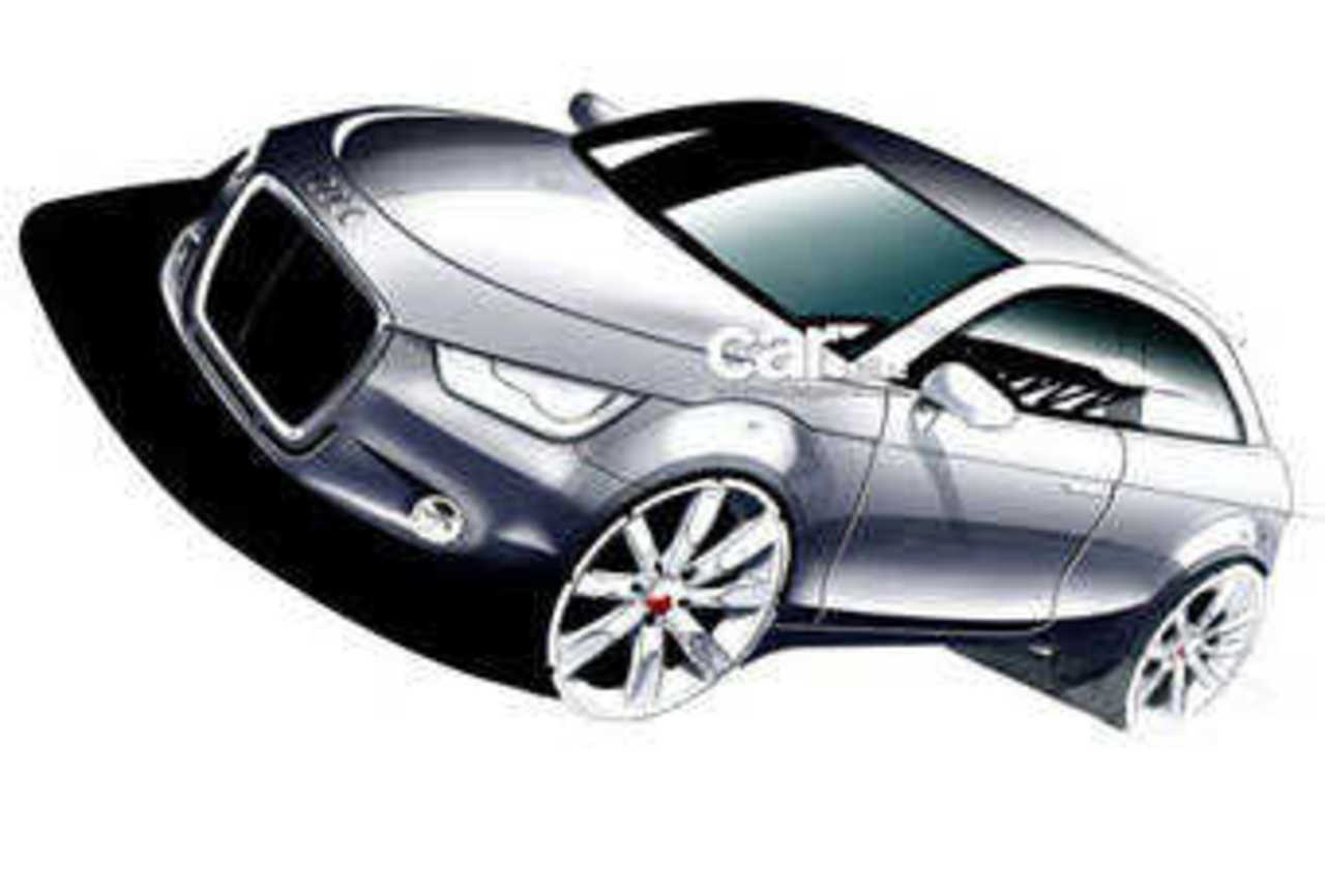 Audi A1. Иллюстрация Audi
