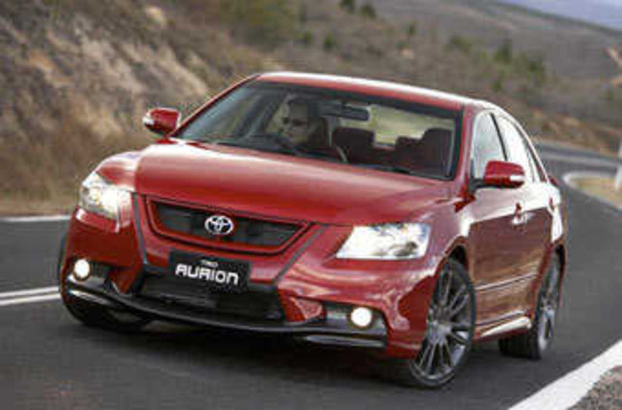 Toyota Aurion TRD. Фото Toyota