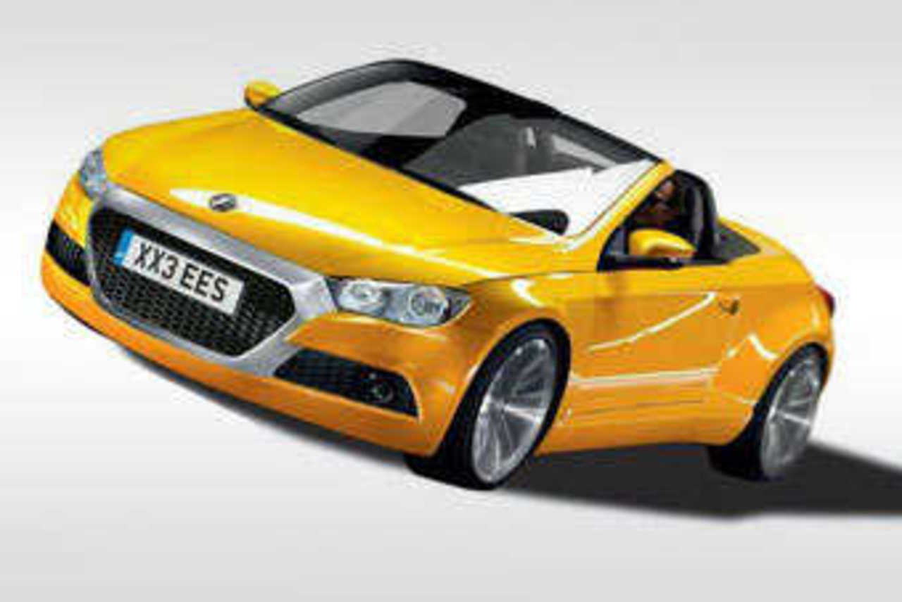 Volkswagen Scirocco. Иллюстрация Poblete/Lehmann