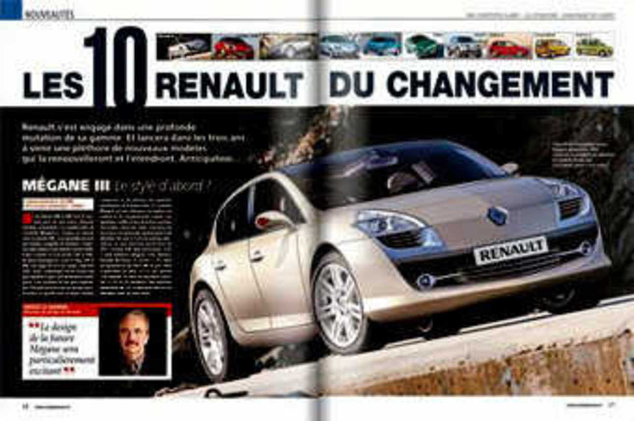 Возможный облик нового Renault Megane. Иллюстрация с сайта autoblog.it