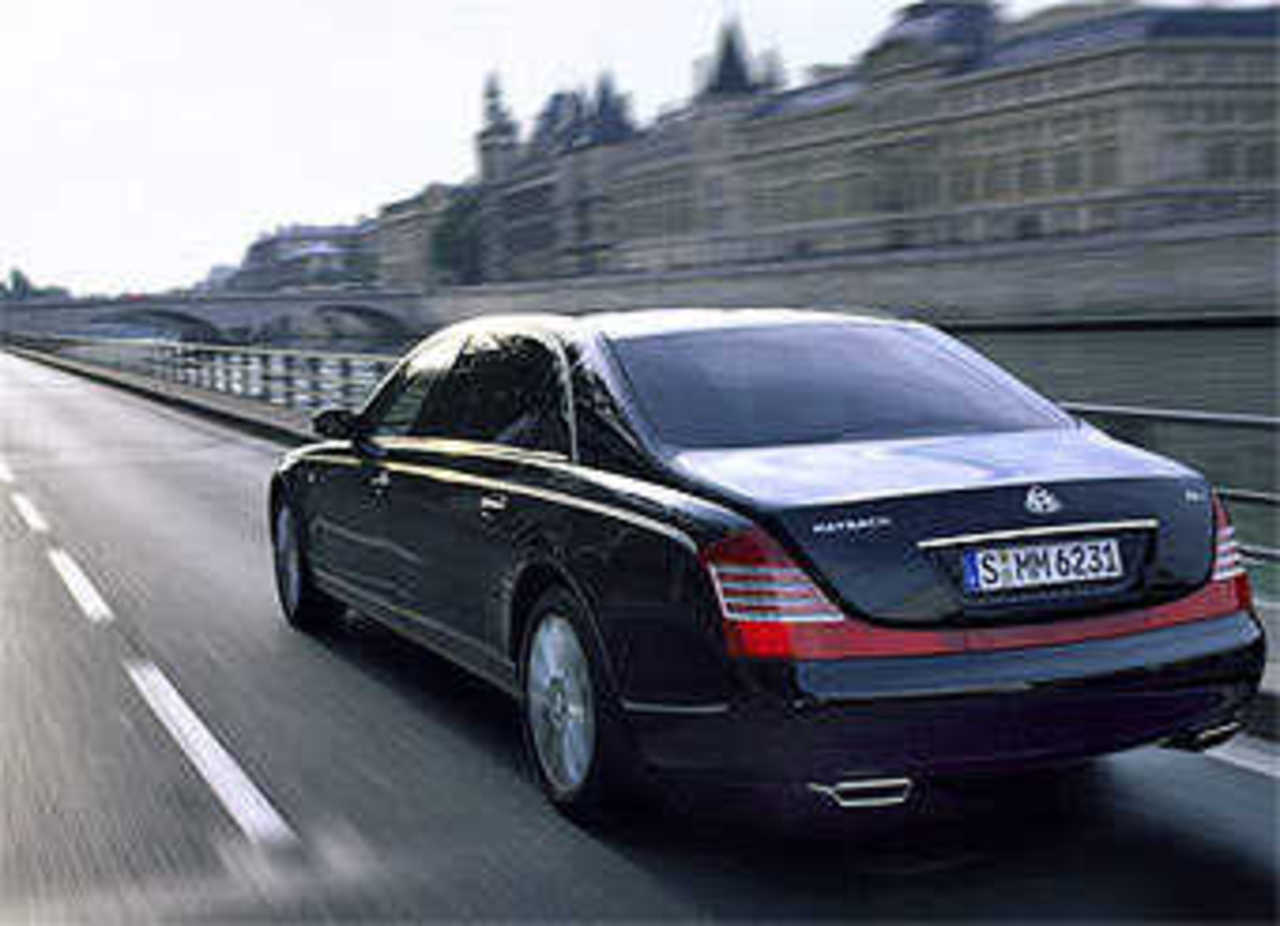 Maybach 62 S. Фото компании Maybach