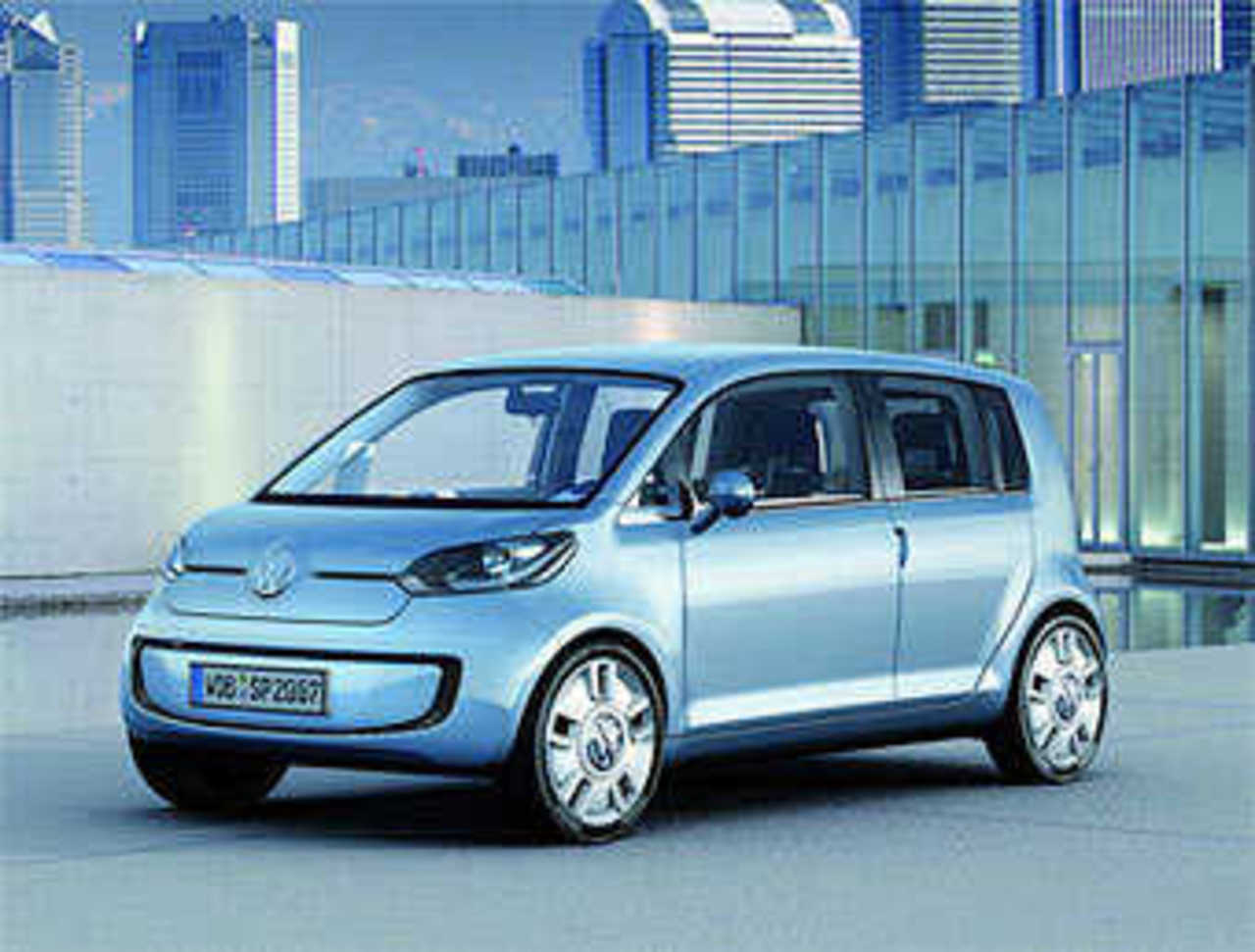 Volkswagen Space-up!. Фото Volkswagen