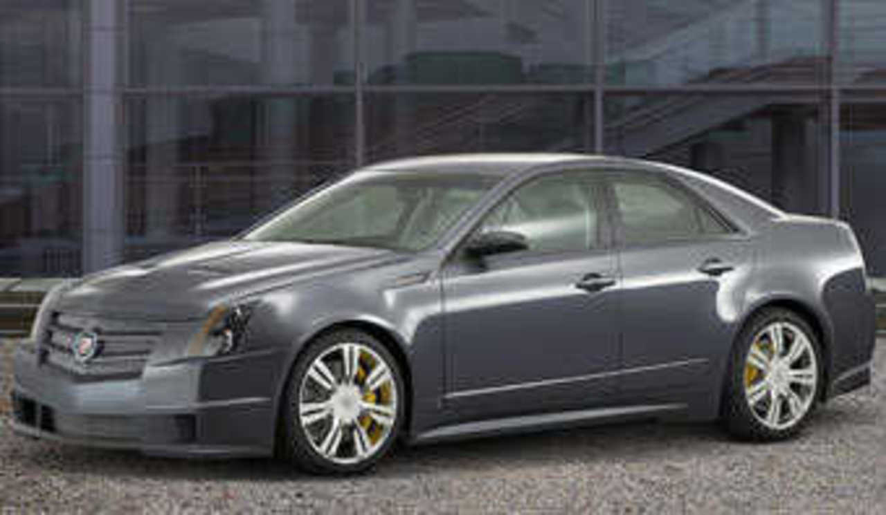 Cadillac CTS Sport Concept. Фото Cadillac