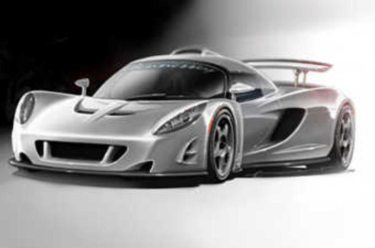 Hennessey Venom GT. Иллюстрация Hennessey