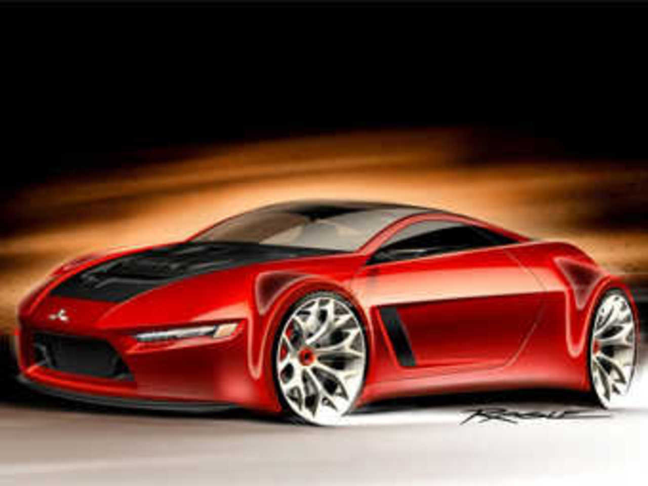 Mitsubishi Concept-RA. Иллюстрация Mitsubishi