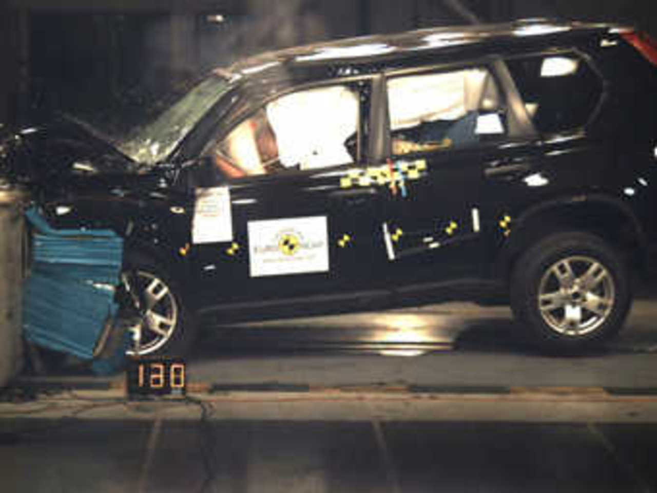 Краш-тест Nissan X-Trail. Фото EuroNCAP
