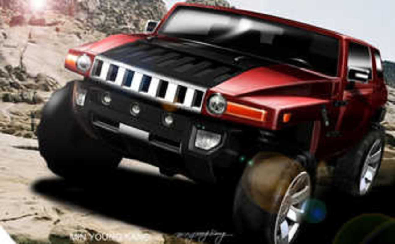 Hummer HX. Иллюстрация Hummer