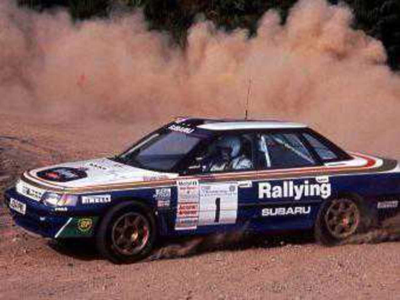 McRae Subaru Legacy. Фото с сайта carscoop.blogspot.com