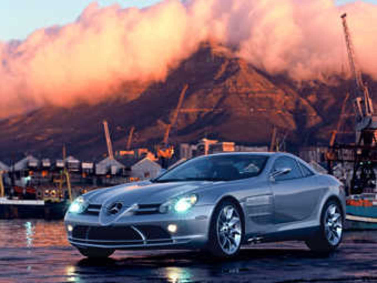Mercedes-Benz SLR McLaren. Фото Mercedes