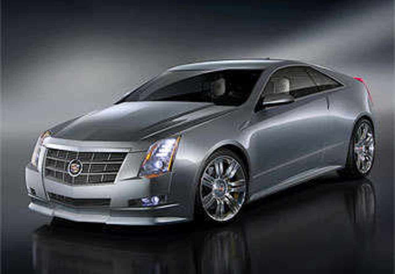 Cadillac CTS Coupe Concept. Фото Cadillac