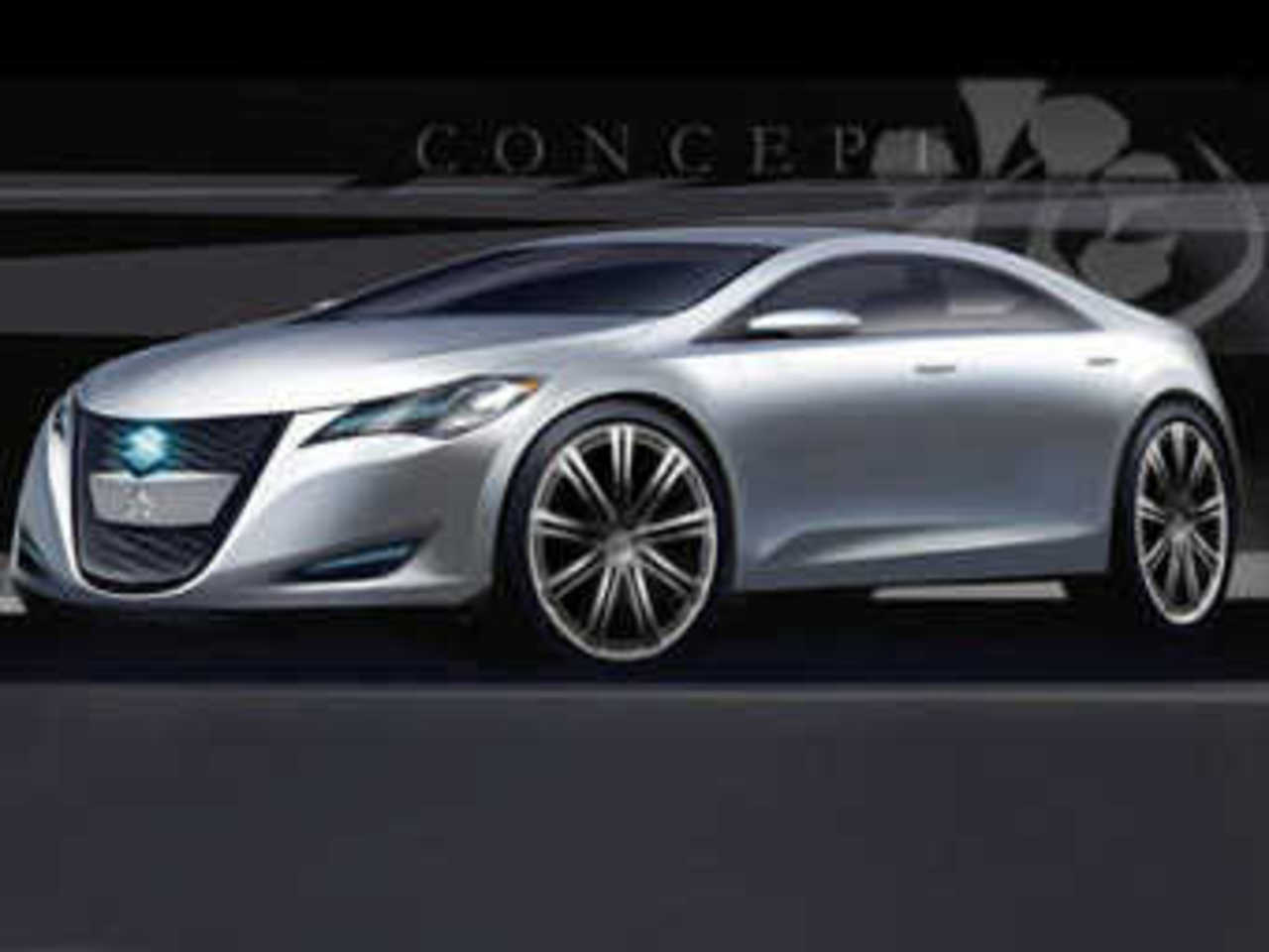 Suzuki Kizashi 3. Иллюстрация Suzuki