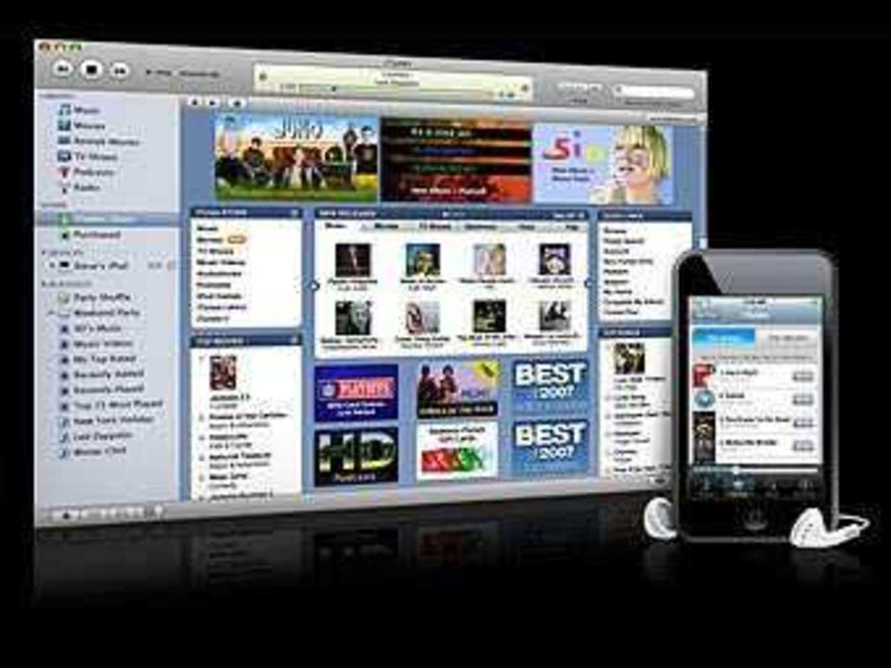 iTunes Store и iPod. Изображение пресс-службы Apple
