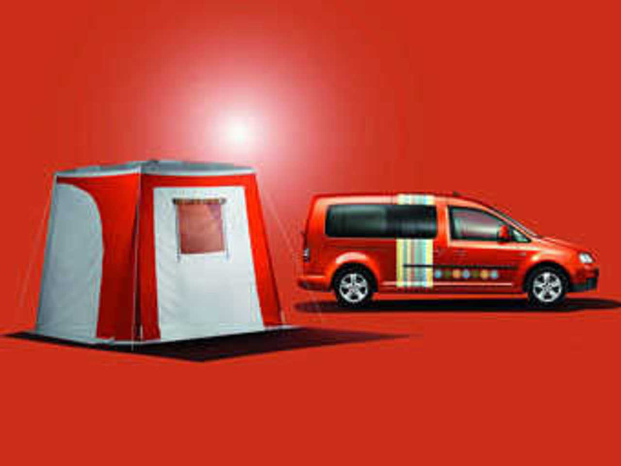 VW Caddy Maxi Tramper. Фото компании Volkswagen