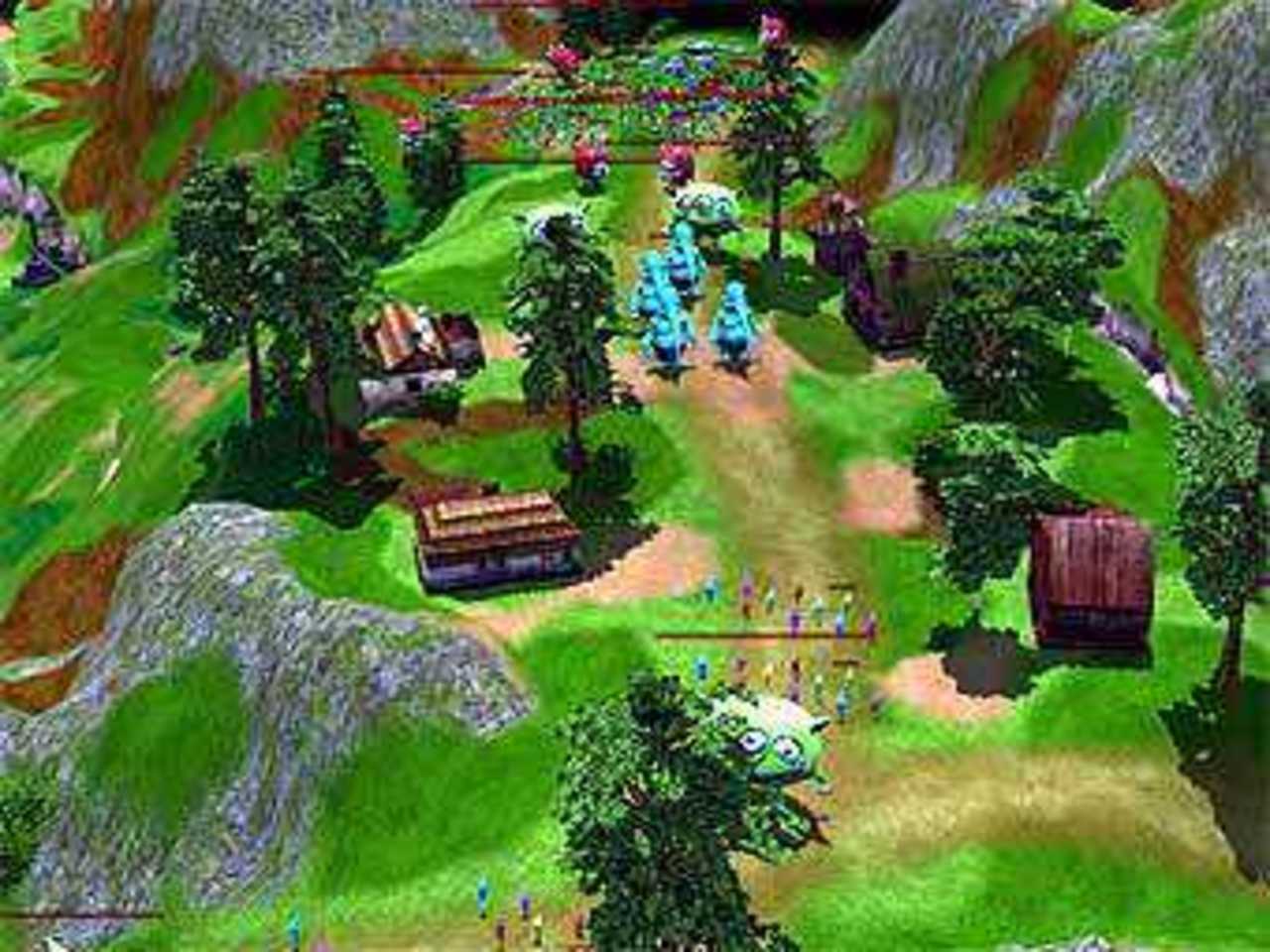 Скриншот игры "Сталин против марсиан" с сайта dreamloregames.com