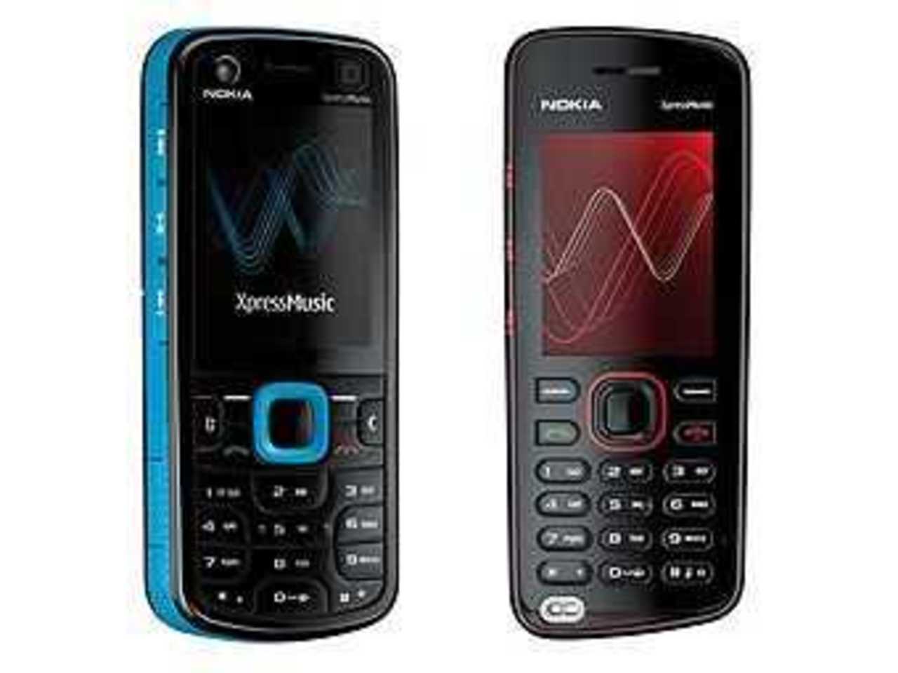 Nokia 5320 XpressMusic и Nokia 5220 XpressMusic. Фото Nokia