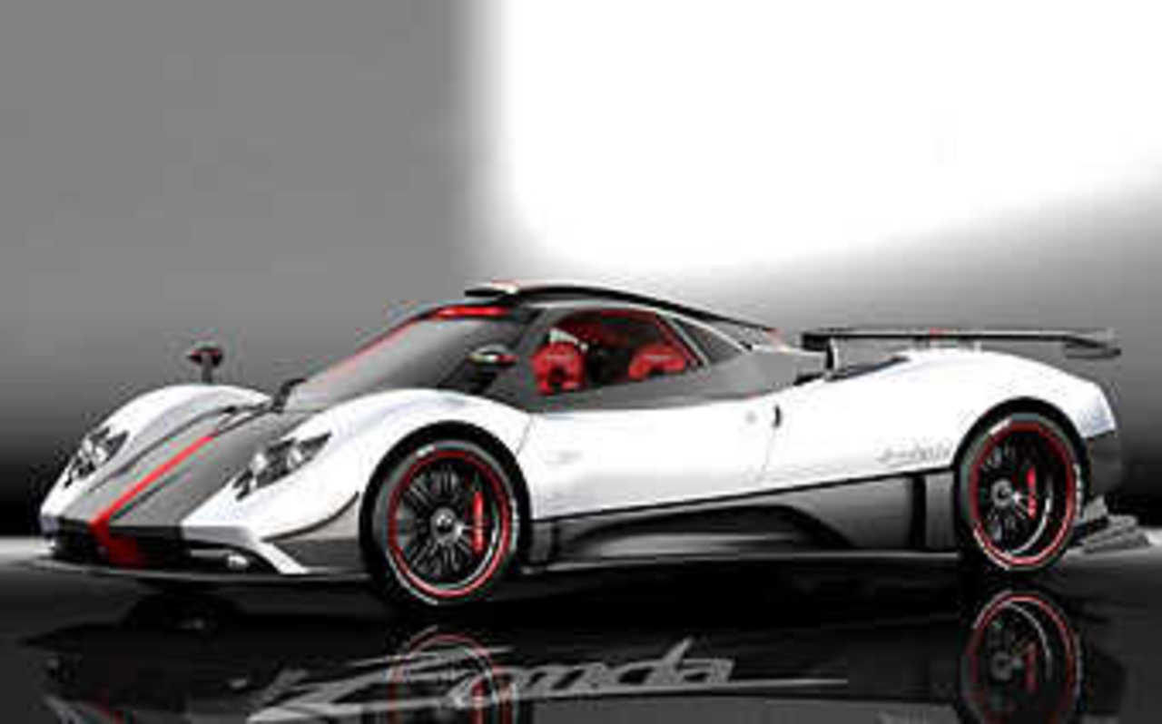 Pagani Zonda Cinque. Иллюстрация с сайта Motorauthority.com