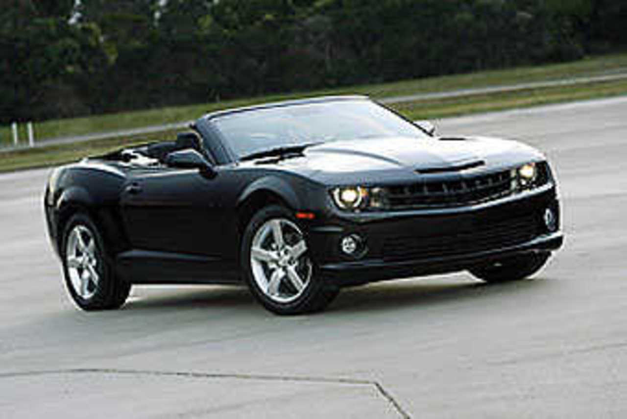 Chevrolet Camaro Convertible. Фото Chevrolet