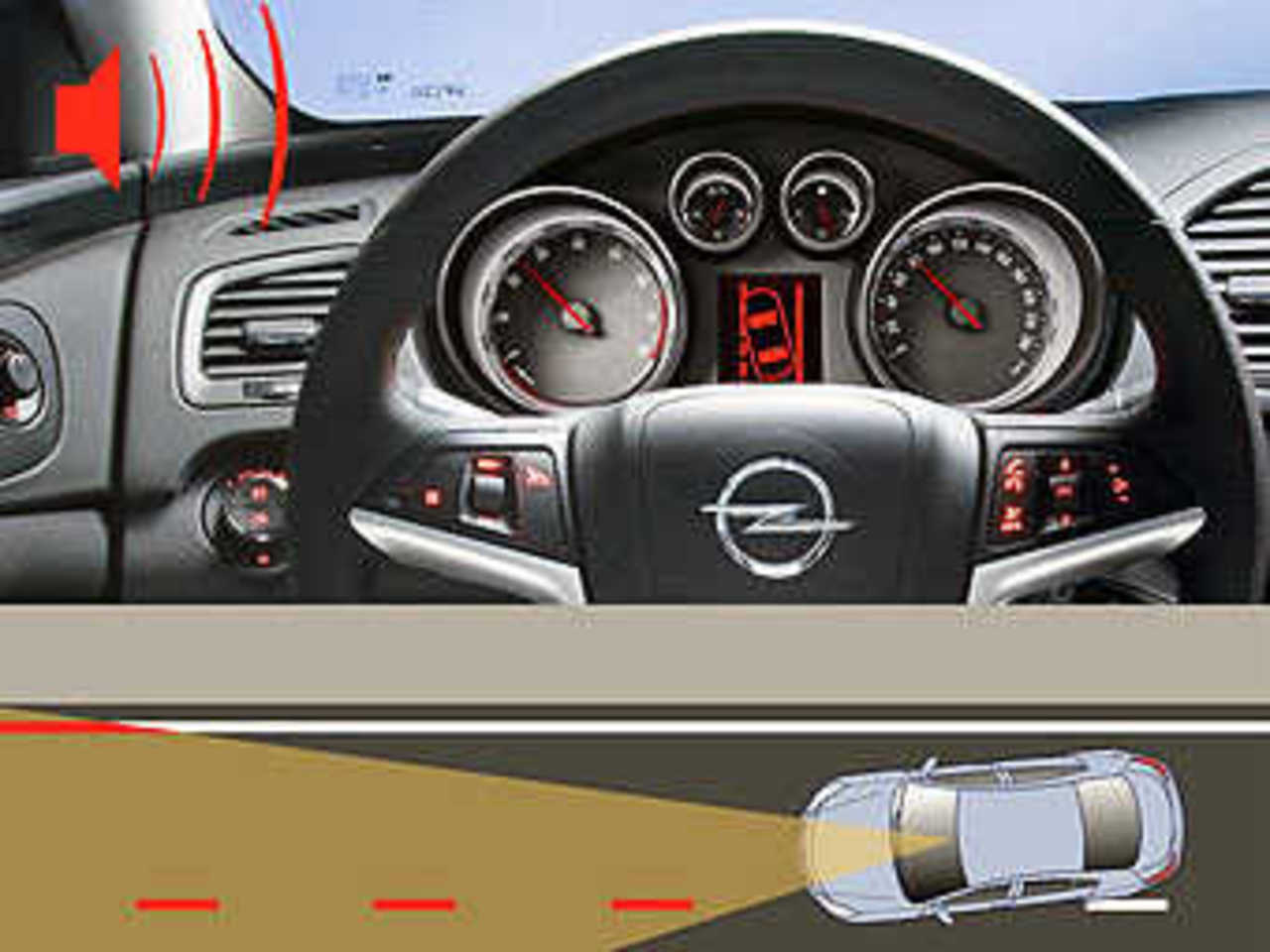 "Front Camera System". Фото Opel