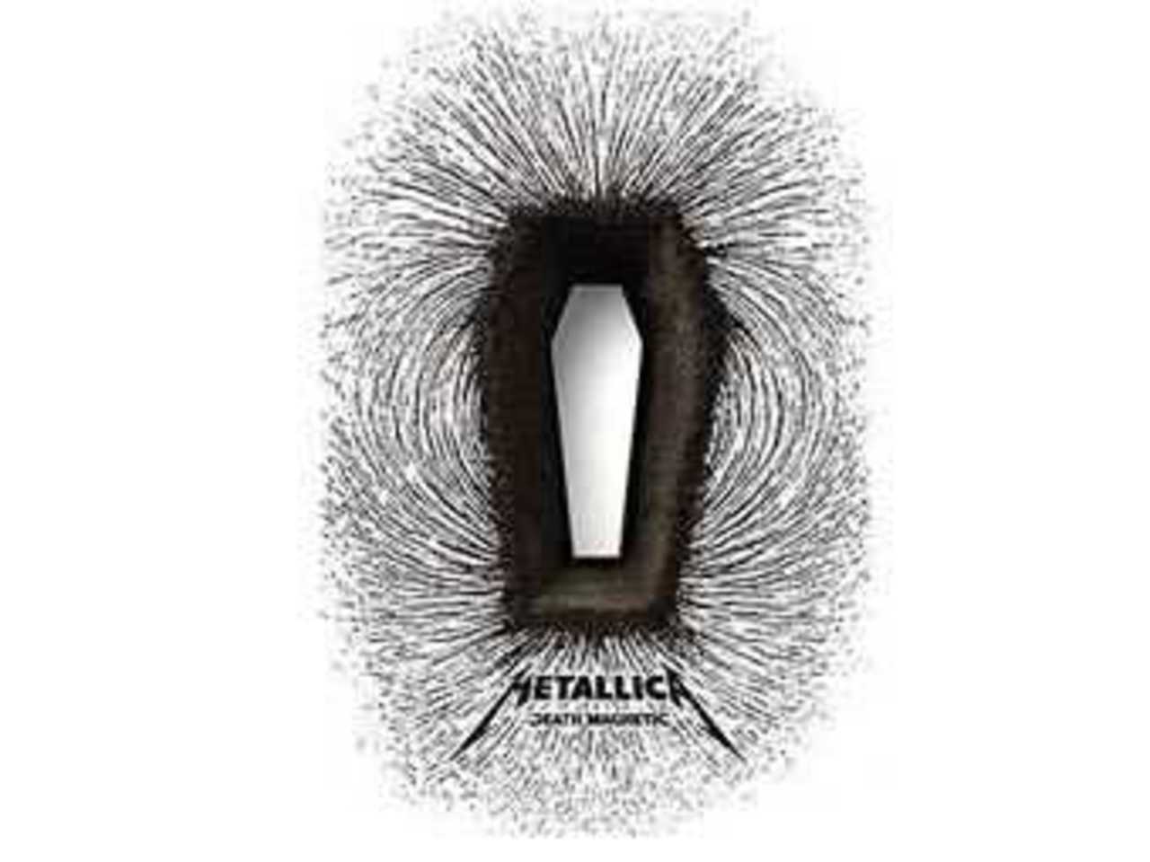 Обложка альбома "Death Magnetic" группы Metallica