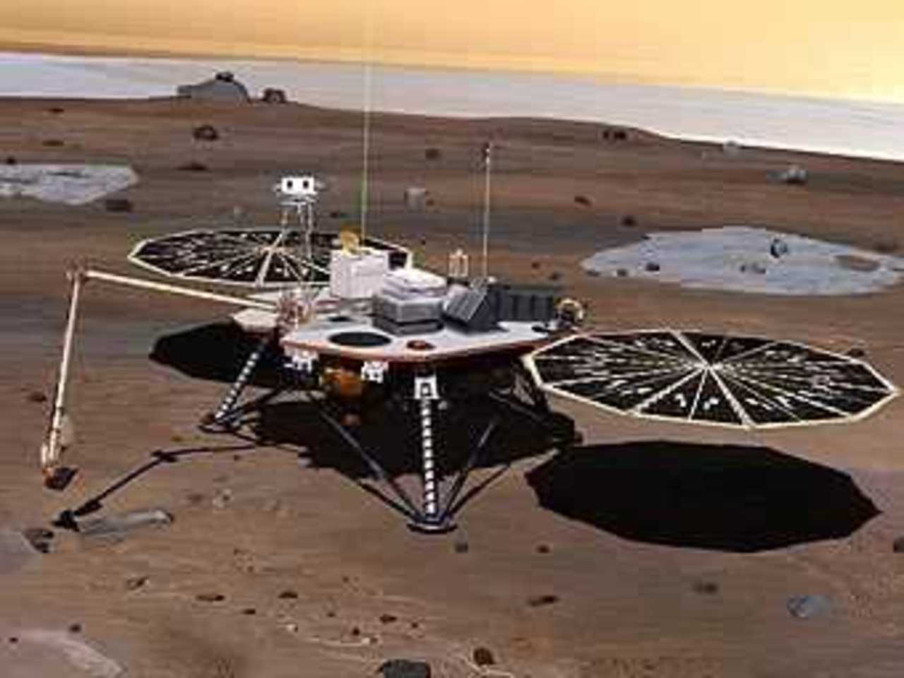 Зонд "Феникс". Трехмерная модель с сайта NASA