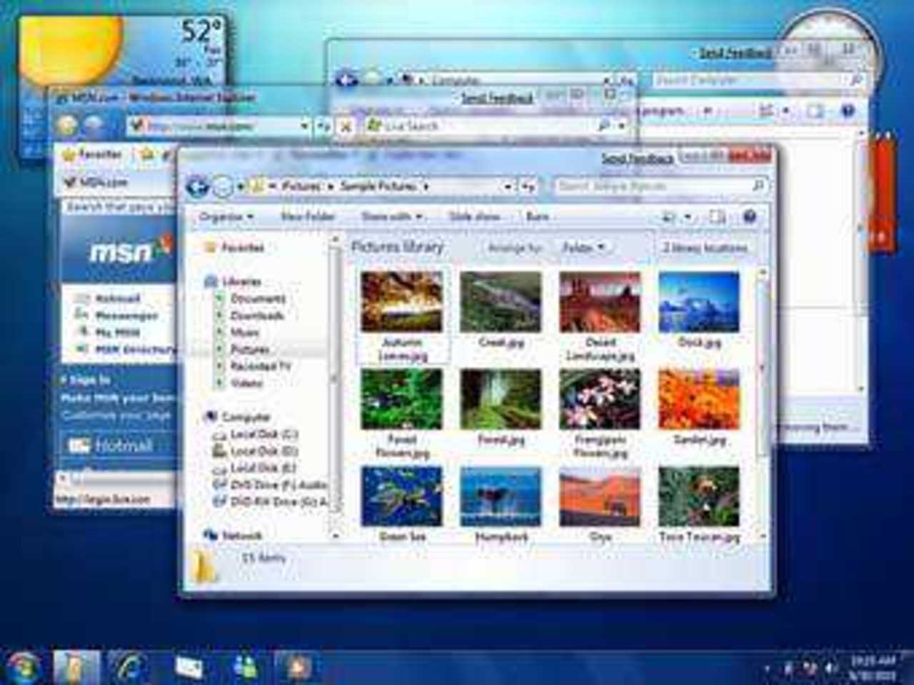 Скриншот Windows 7