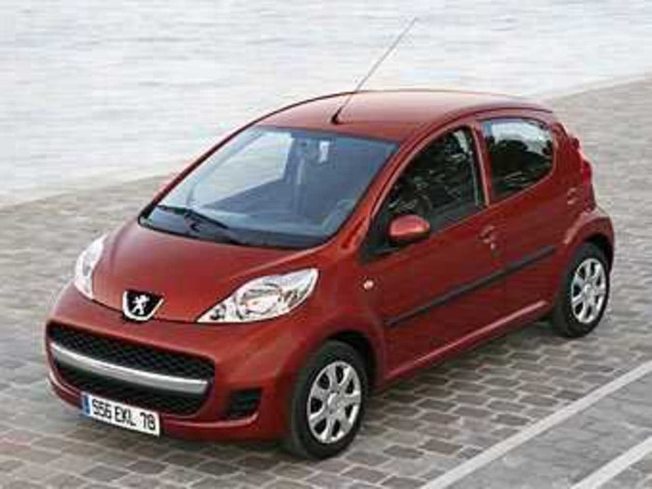 Peugeot 107. Фото Peugeot