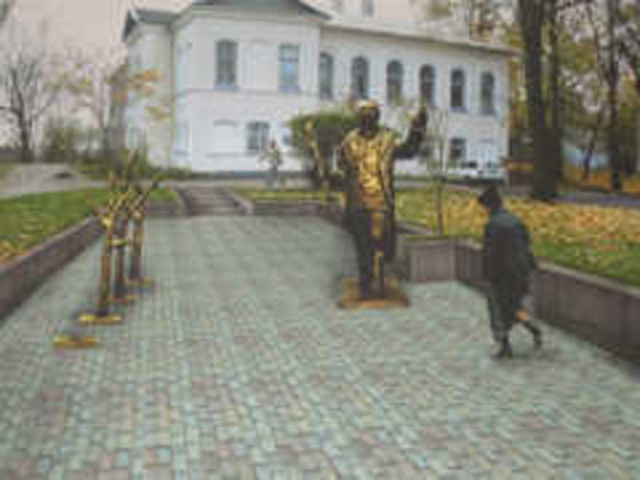 макет памятника Франциса Трасунса (фото М. Соколовой)