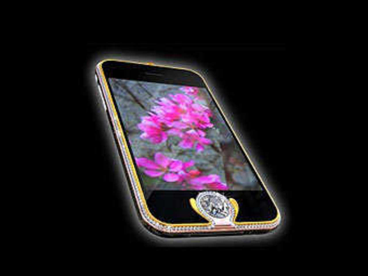 Инкрустированный бриллиантами iPhone. Фото с сайта aloisson.com