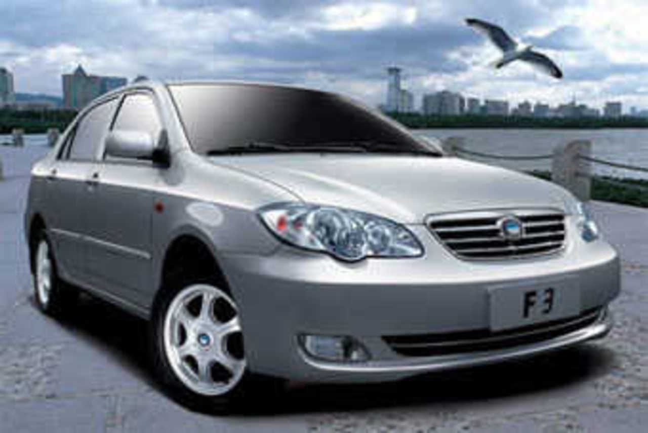 BYD F3. Фото BYD