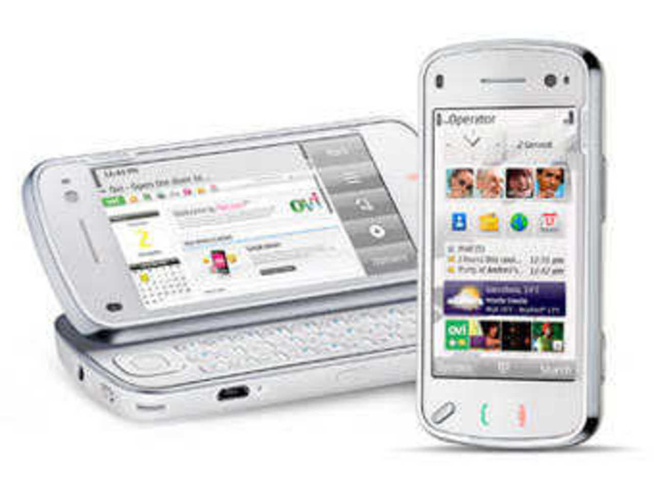 Nokia N97, иллюстрация пресс-службы Nokia