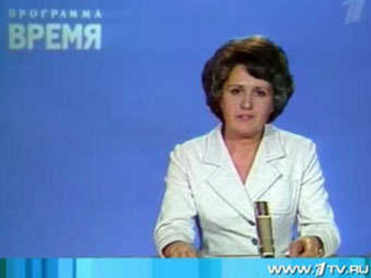 Нонна Бодрова. Кадр "Первого канала", архив.