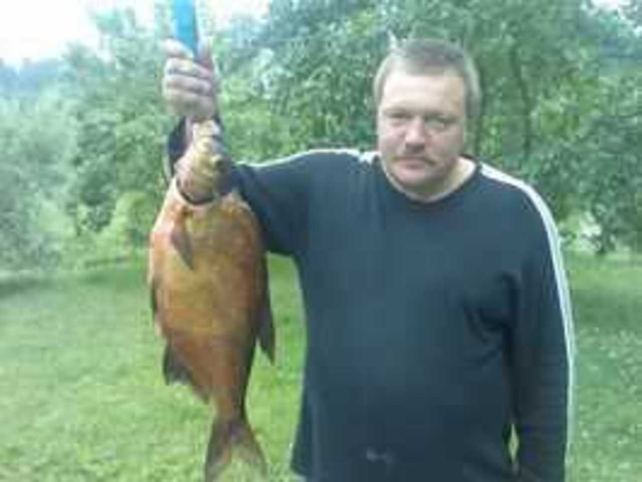 На фото: Юрий Гридасов со своим трофеем